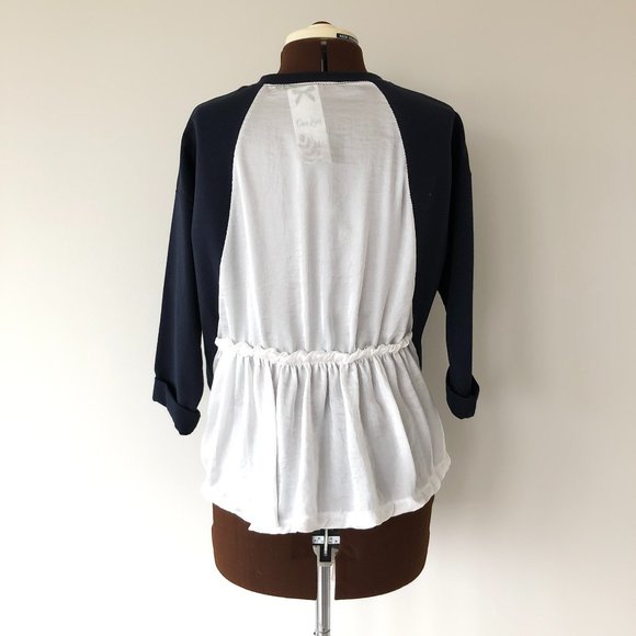 Sweatshirt Inspired Top with Sequin Heart - Picture 3 of 6